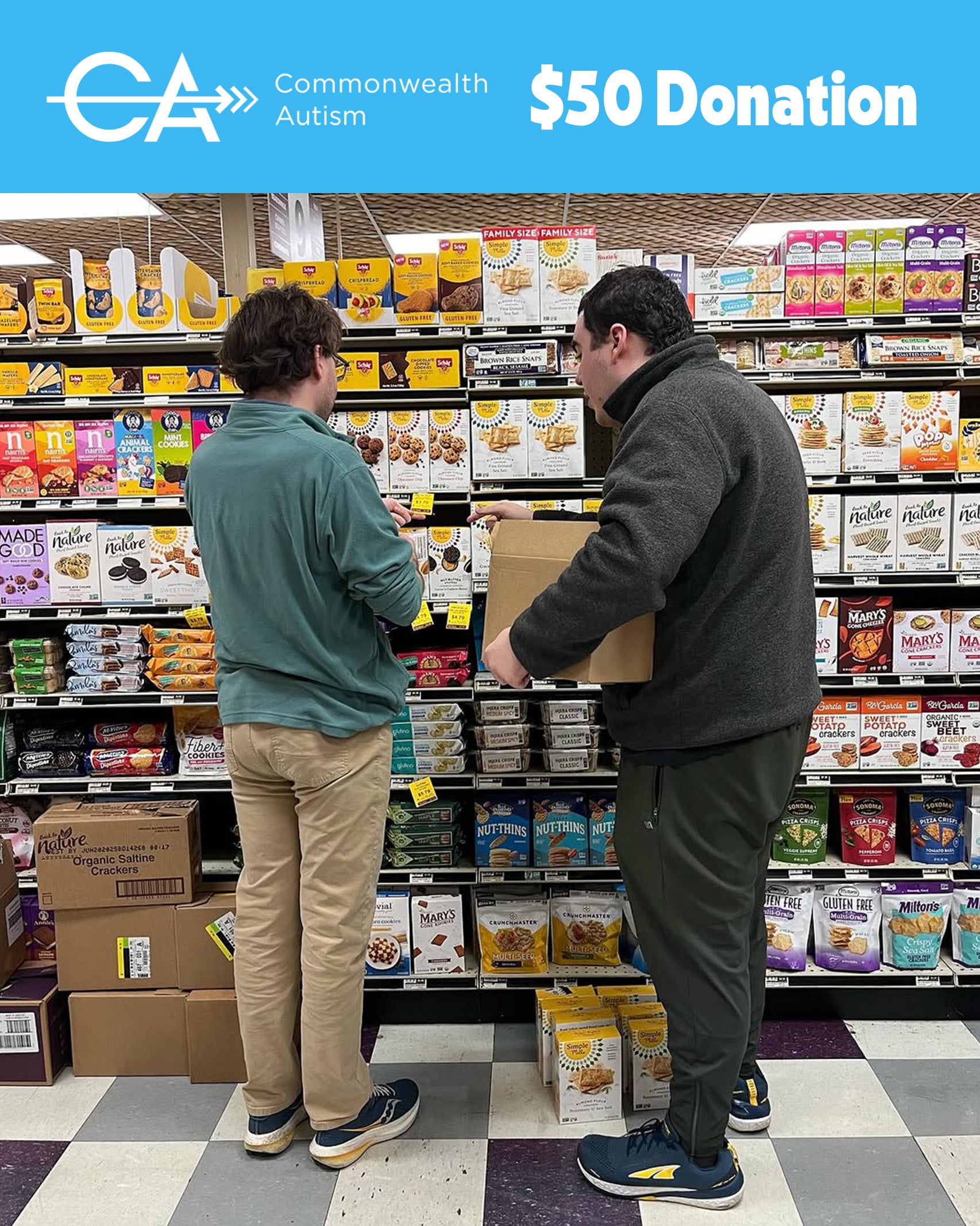 Commonwealth Autism $50 Donation