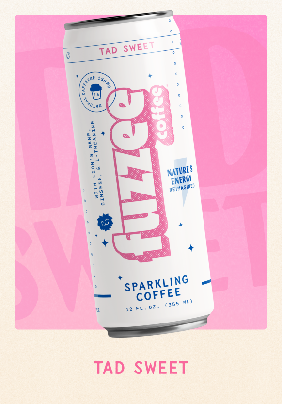Fuzzee Coffee - Functional and Sparkling Coffee with Lion's Mane – FUZZEE